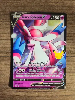 Dark Sylveon V SWSH134 SWSH: Sword & Shield Promo Cards Holo Near Mint - Image 1