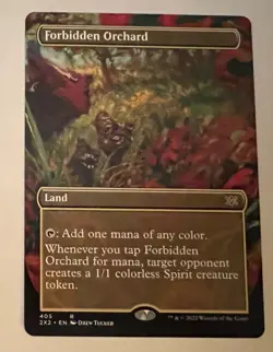 Forbidden Orchard (Borderless) Double Masters 2022 Foil - Image 3