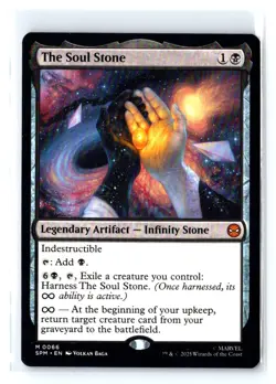 MAGIC: THE GATHERING THE SOUL STONE 66 MARVEL'S SPIDER-MAN NM/M NON FOIL - Image 1