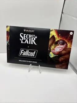 MTG Secret Lair X Fallout: Welcome to New Vegas Non-Foil Sealed **IN HAND** - Image 1