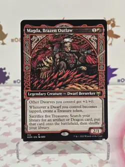 Magda, Brazen Outlaw (Showcase) Kaldheim Regular MTG - Image 1