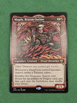 Magda, Brazen Outlaw (Showcase) Kaldheim Regular MTG - Image 3