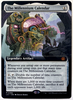 MTG The Millennium Calendar EXTENDED ART The Lost Caverns of Ixalan 388 NM - Image 1