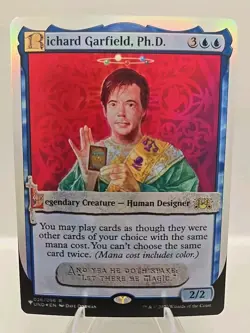 Richard Garfield, Ph.D. MTG The List Reprints Foil - Image 1