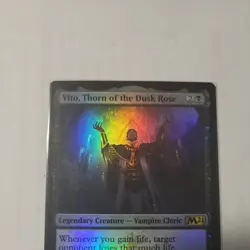 MTG Vito, Thorn of the Dusk Rose (127/40) Resale Promos LP FOIL - Image 3