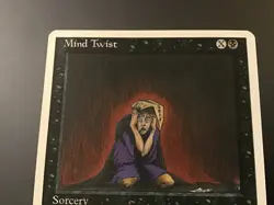 MTG 4th Edition Mind Twist LP - Image 2