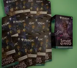 Magic The Gathering Lorwyn Eclipsed Commander Deck Blight Curse + 15x BOOSTER - Image 2