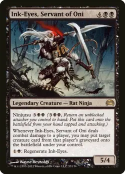 Ink-Eyes, Servant of Oni [PC2 - 33] - MP [Normal] TCG MTG - Image 1