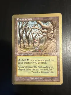 Gaea's Cradle 1999 Matt Linde USG World Championship Deck - Image 1