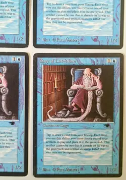 MtG 4 x Sage Of Lat-Nam - Antiquities - Magic The Gathering - Full Playset - Image 5