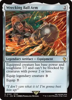Wrecking Ball Arm [FINAL FANTASY Commander] Magic MTG - Image 1