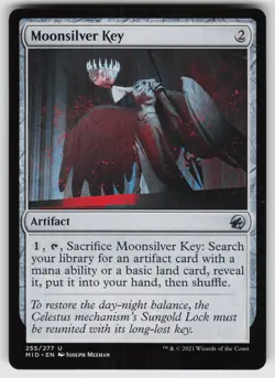 Moonsilver Key U Innistrad: Midnight Hunt 255 MTG - Image 1