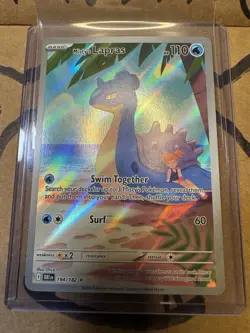 POKEMON - Misty's Lapras 194/182 | Destined Rivals | NEAR MINT - Image 1