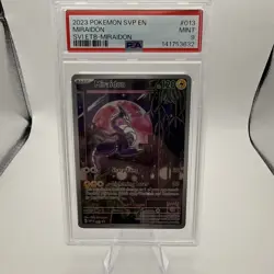 Miraidon 2023 Pokemon Scarlet & Violet ETB Promo Cards #013 PSA 9 SVP - Image 1