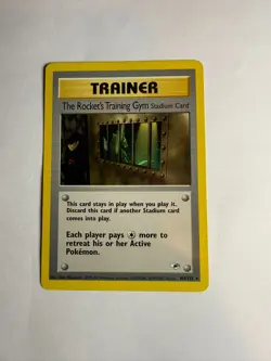 Rocket's Training Gym #104 Pokemon Gym Heroes - Image 1