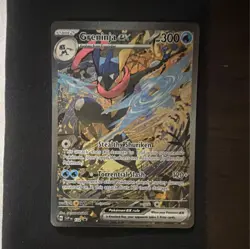 Pokemon Greninja EX Full Art Promo Holo 132 SVP Black Star 300 HP Card - Image 1