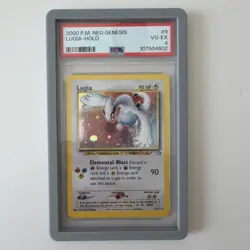 Pokemon Lugia 9/111 Neo Genesis Holo Vintage PSA 4 - Image 1