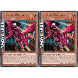 Y-TESTA PREPARATA 2x (Y-Yare Head) • Rara • MZTM IT019 • 1Ed • Yugioh ANDYCARDS - Image 1