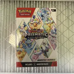Pokemon Prismatic Evolutions Booster Bundle Box English 2025 Eevee Vaporeon - Image 1