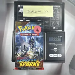 22.50g Surging Sparks Pokemon Booster Pack - Sealed - Image 1
