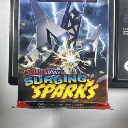 22.50g Surging Sparks Pokemon Booster Pack - Sealed - Image 2