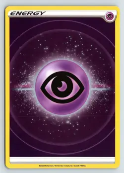 PSYCHIC ENERGY 156/159 ULTRA RARE CROWN ZENITH POKEMON LP - Image 1