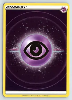 PSYCHIC ENERGY 156/159 ULTRA RARE CROWN ZENITH POKEMON LP - Image 1