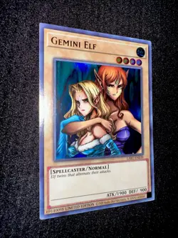 🔥 YUGIOH • GEMINI ELF • ULTRA RARE • LART-EN039 • LIMITED EDITION • NM 🔥 - Image 4