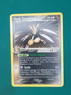 Dark Sandslash 18/109 Non Holo from Pokemon Team Rocket Returns LP - Image 1