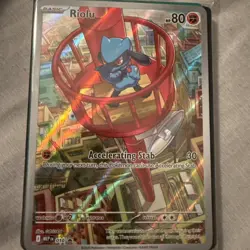 Pokemon Mega Evolutions ETB Black Star Promo Riolu 010 Full Art! Sealed - Image 2