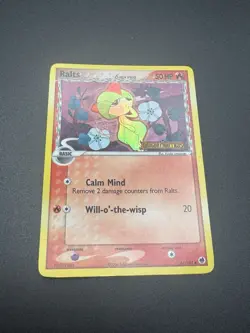 Pokemon TCG Dragon Frontiers Stamped Reverse Holo Ralts 61/101 Near Mint - Image 2