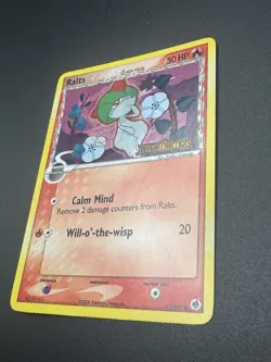 Pokemon TCG Dragon Frontiers Stamped Reverse Holo Ralts 61/101 Near Mint - Image 3