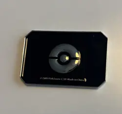 2019 Pokemon Sun & Moon GX Tag Team Metal Marker Badge Rare Limited Edition - Image 2