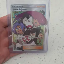 Pokemon TCG Jessie & James Full Art Trainer Ultra Rare Holo Hidden Fates 68/68 - Image 1