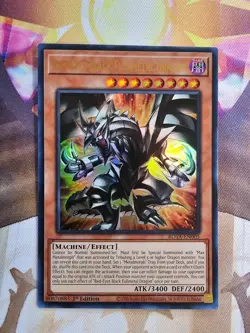 Yugioh ROTA-EN005 Red-Eyes Black Fullmetal Dragon Ultra Rare 1st NM Near Mint - Image 1