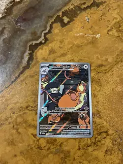 Pokemon Team Rocket's Raticate Destined Rivals Illustration Rare 202/182 - Image 2