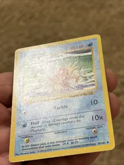 Pokemon Magikarp 035/102 Base Set (Shadowless) (Never Played) *Near Mint* - Image 3