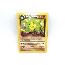 Pokemon TCG Dark Primeape 43/82 Team Rocket Regular Unlimited Uncommon - Image 1