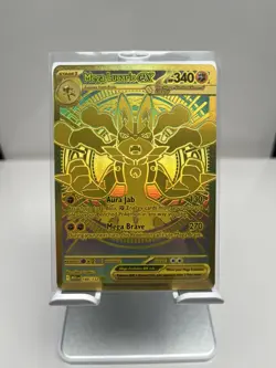Pokemon 2025 Mega Lucario ex 188/132 Gold Mega Hyper Rare Mega Evolution NM - Image 1