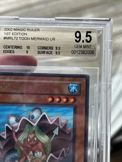 Yu-Gi-Oh! Toon Mermaid Magic Ruler MRL-072 1st Edition Ultra Rare - Image 4