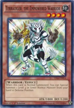 Terratiger the Empowered Warrior - YS14-EN014 - Common - 1st Edition - Lightly P - Image 1