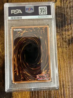 Red-Eyes Black Dragon LDS1-EN001 PSA 9 Mint 1st Ed Purple Name Yu-Gi-Oh - Image 2