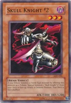 Skull Knight #2 - LOD-006 - Common - Unlimited Edition - Lightly Played - Legacy - Image 1