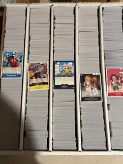 One Piece Card Game 1,000 Card Bulk Lot Common/Uncommon ONLY - Image 1