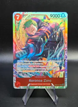 One Piece Roronoa Zoro EB04-007 SR ENGLISH OP15 - Image 1