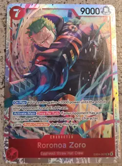 One Piece Roronoa Zoro SR Adventure On Kami's Island Eb-04 Op-15 - Image 1