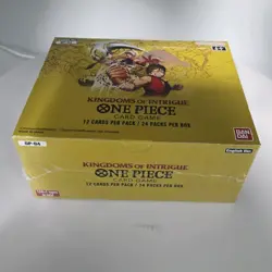 One Piece OP-04 Kingdoms of Intrigue English Booster Box Sealed - Image 1