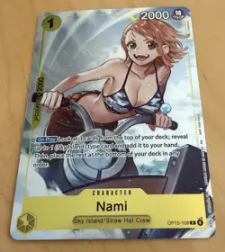 OP15-108 NAMI DASH PACK ENGLISH ADVENTURE ON KAMIS ISLAND ONE PIECE TCG - Image 5