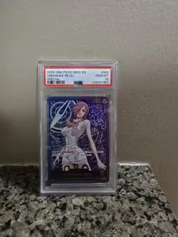 2025 One Piece EB02 25th Anniversary EN OP06-042 Vinsmoke Reiju PSA 10 SPR GOLD - Image 1