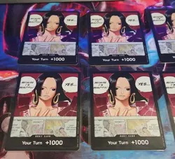 DON!! 4 Card Boa Hancock Double Pack Set One Piece Foil - Image 1
